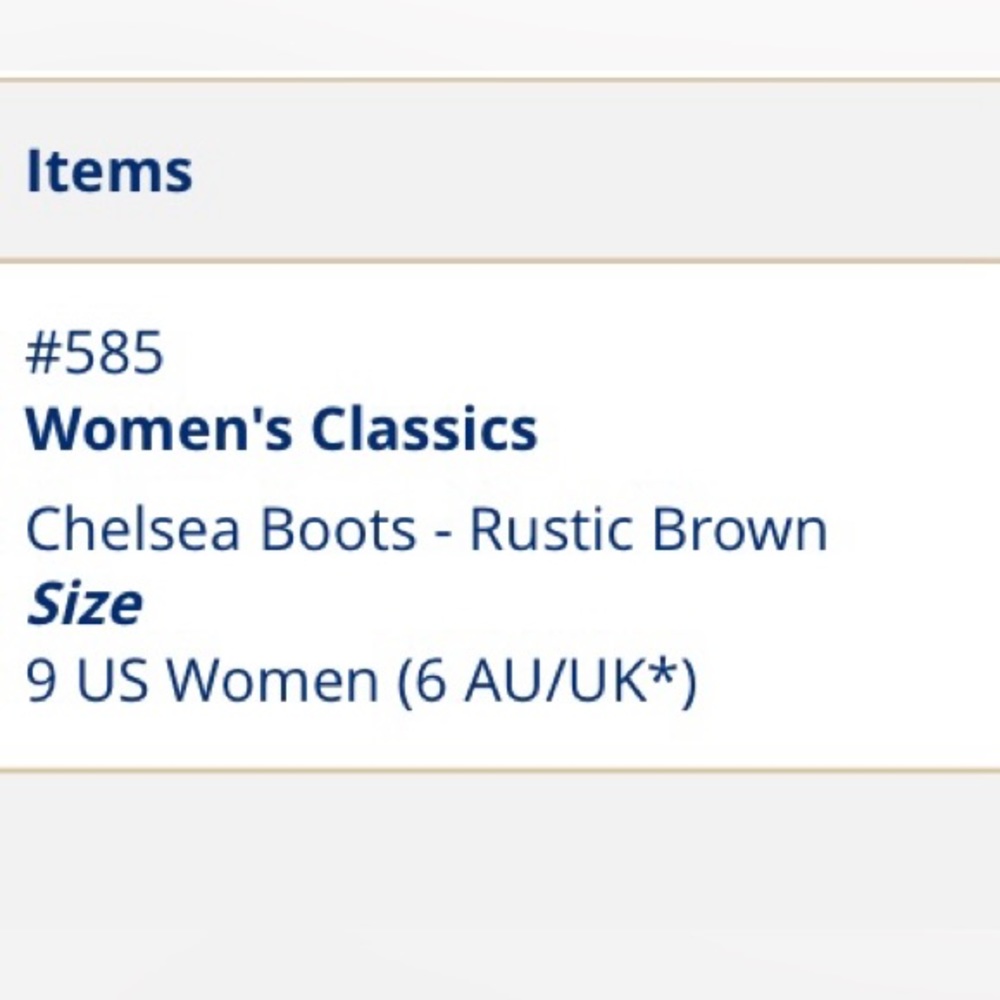 Blundstones - Women’s #585 - Rustic Brown - US 9 (6 AU/UK) - Picture 3 of 8
